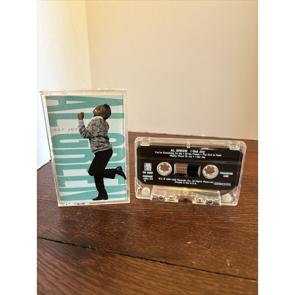 Al Green "I Get Joy" 1989, A&M Records, Cassette, R&B/Soul